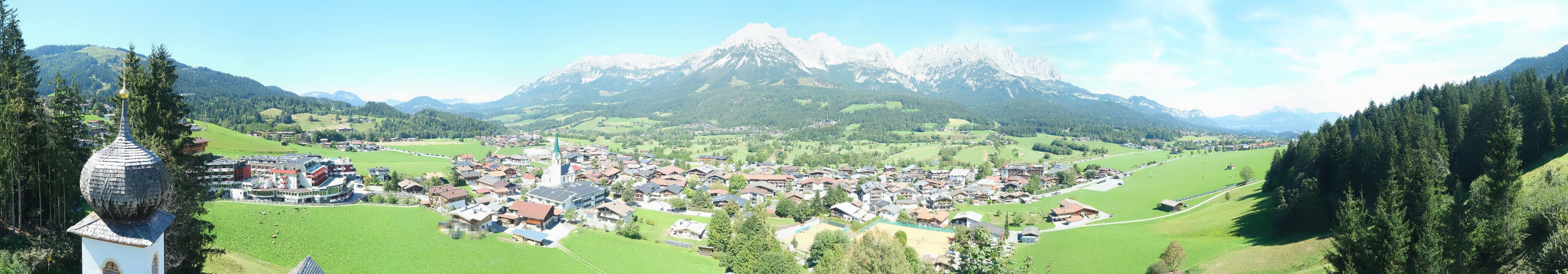 Archiv Foto Webcam Ellmau, Wilder Kaiser