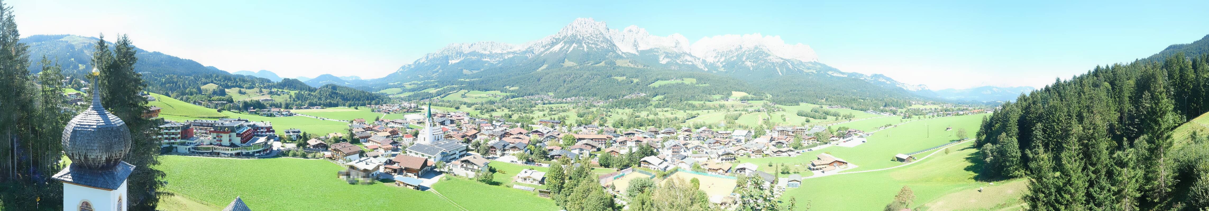 Archiv Foto Webcam Ellmau, Wilder Kaiser