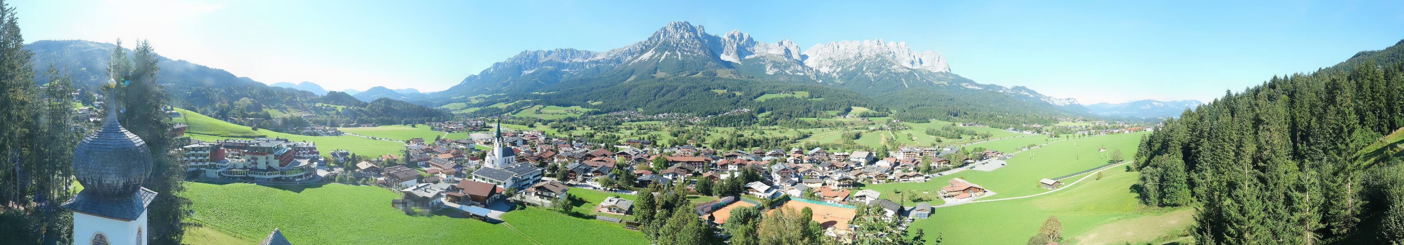 Archiv Foto Webcam Ellmau, Wilder Kaiser