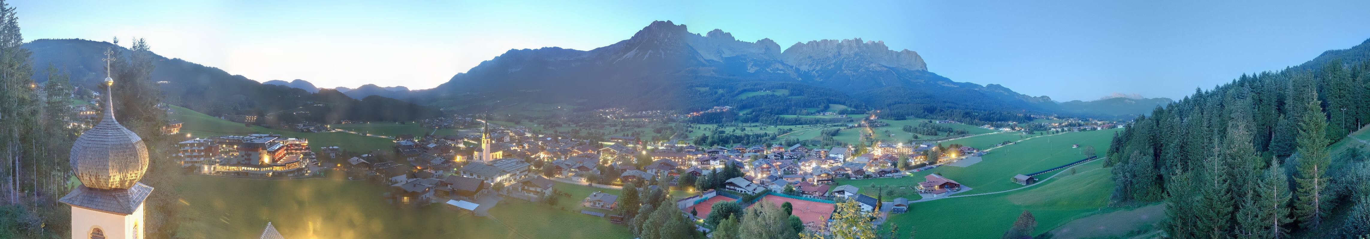 Archiv Foto Webcam Ellmau, Wilder Kaiser