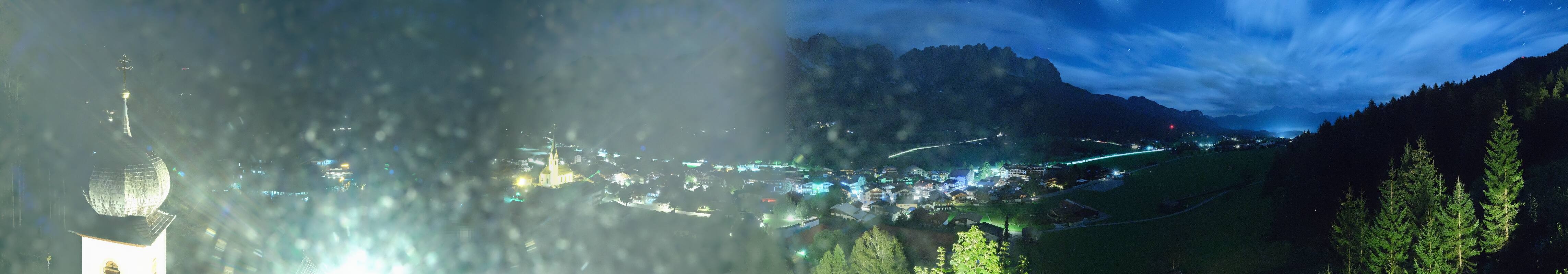 Archiv Foto Webcam Ellmau, Wilder Kaiser