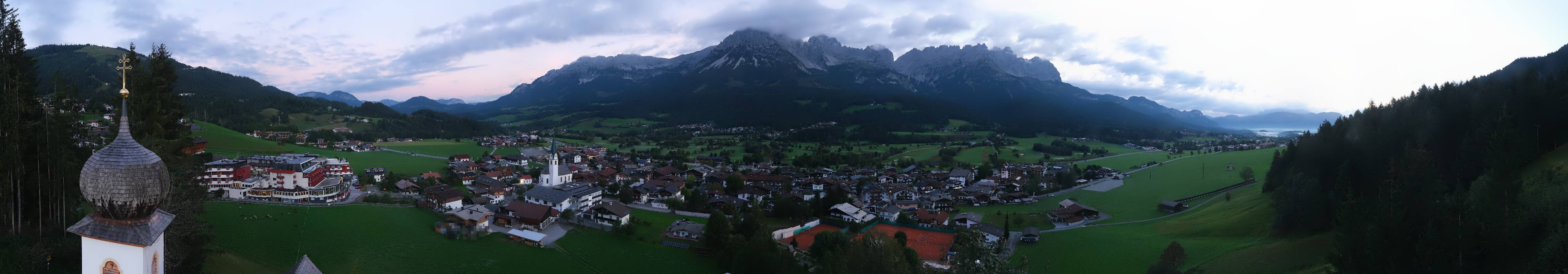 Archiv Foto Webcam Ellmau, Wilder Kaiser