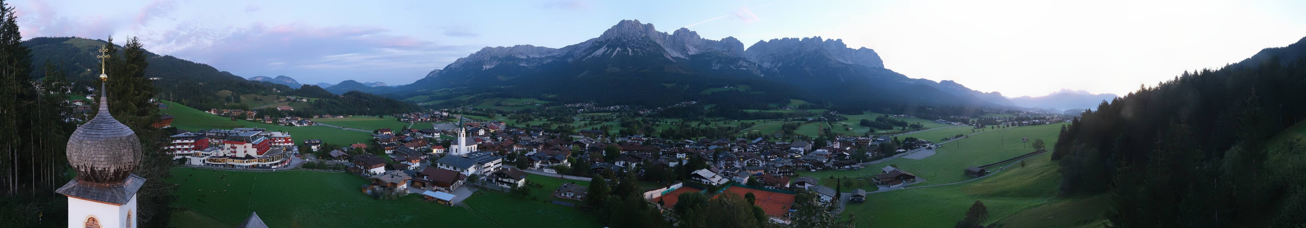 Archiv Foto Webcam Ellmau, Wilder Kaiser