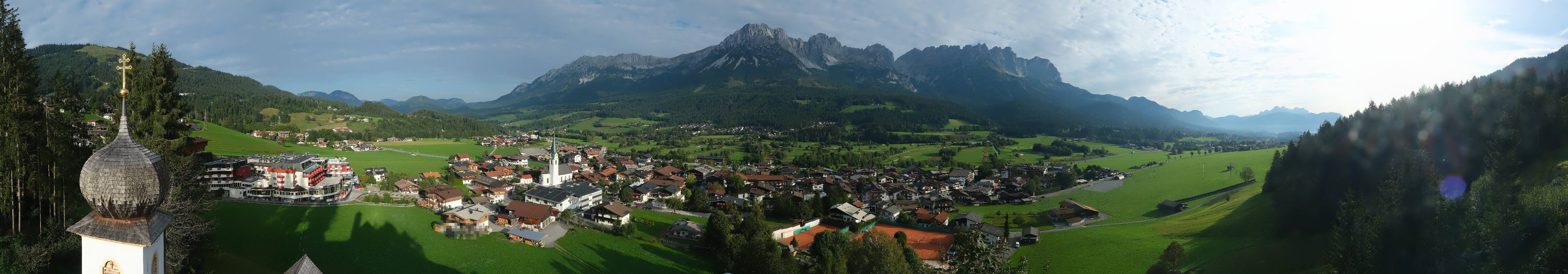 Archiv Foto Webcam Ellmau, Wilder Kaiser