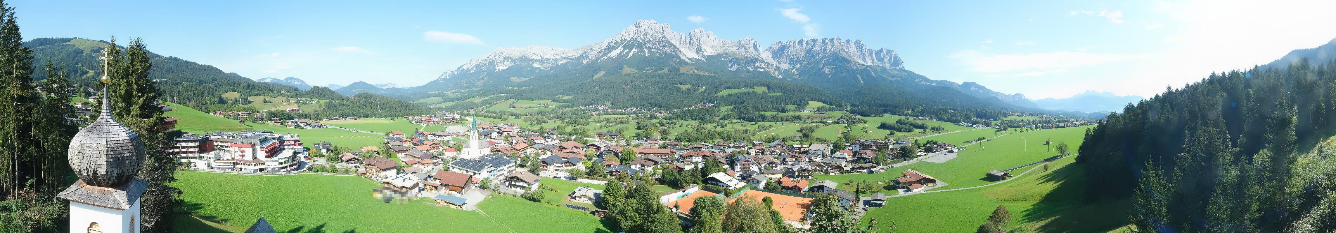 Archiv Foto Webcam Ellmau, Wilder Kaiser