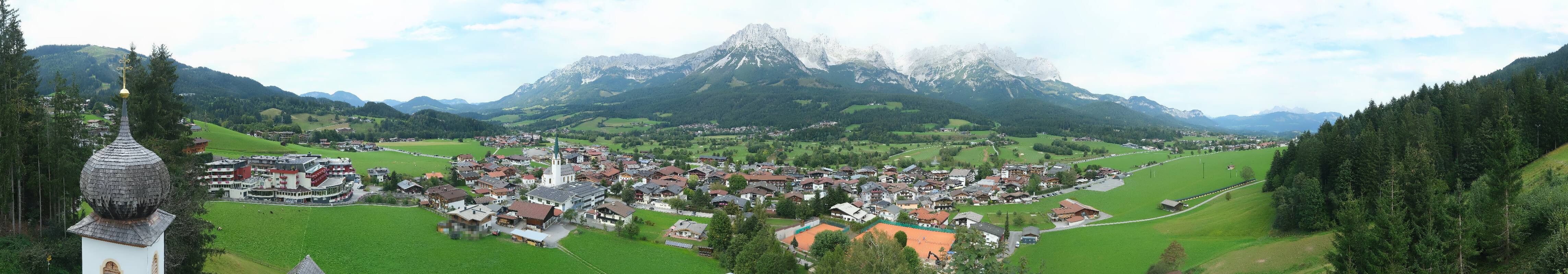 Archiv Foto Webcam Ellmau, Wilder Kaiser