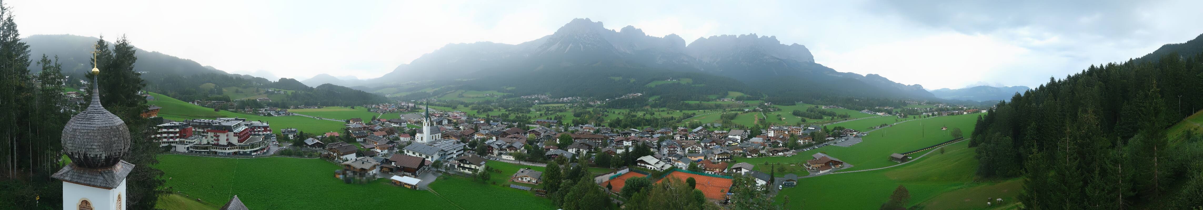 Archiv Foto Webcam Ellmau, Wilder Kaiser