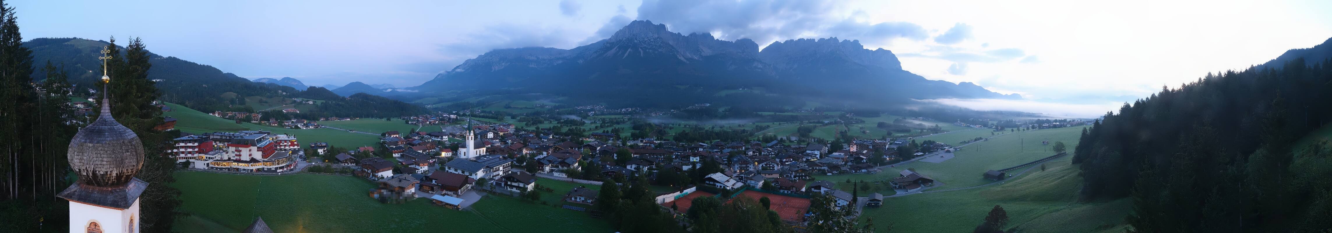 Archiv Foto Webcam Ellmau, Wilder Kaiser