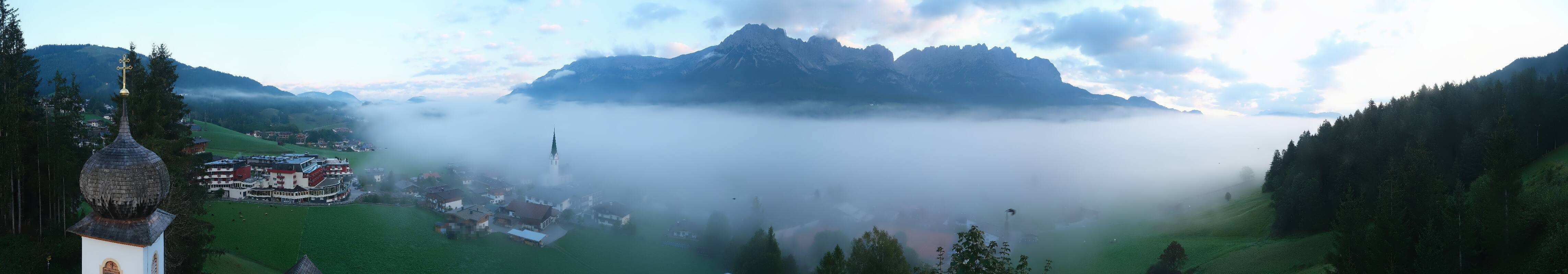 Archiv Foto Webcam Ellmau, Wilder Kaiser