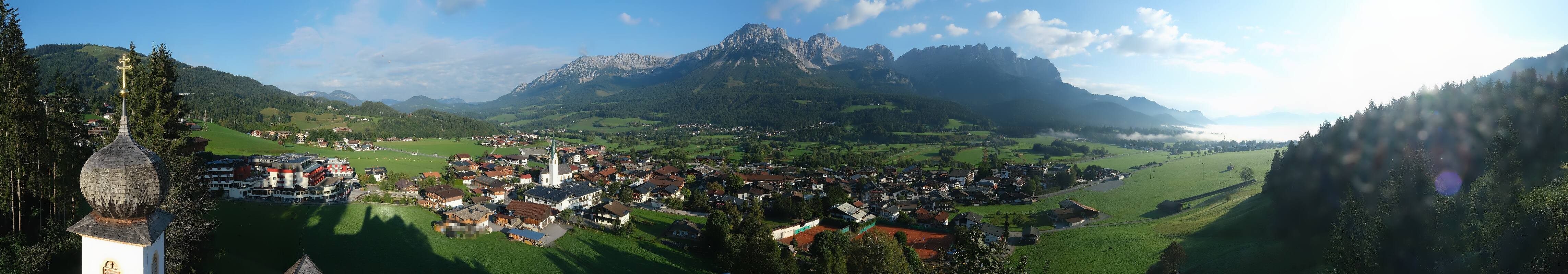 Archiv Foto Webcam Ellmau, Wilder Kaiser