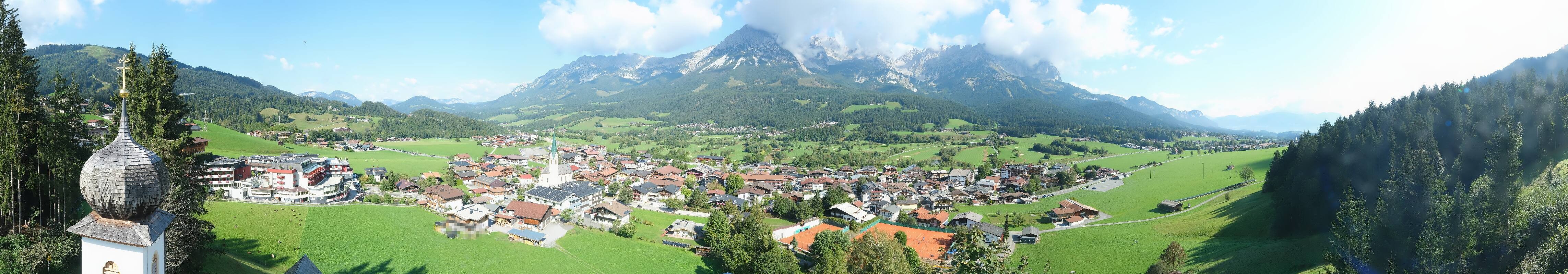 Archiv Foto Webcam Ellmau, Wilder Kaiser