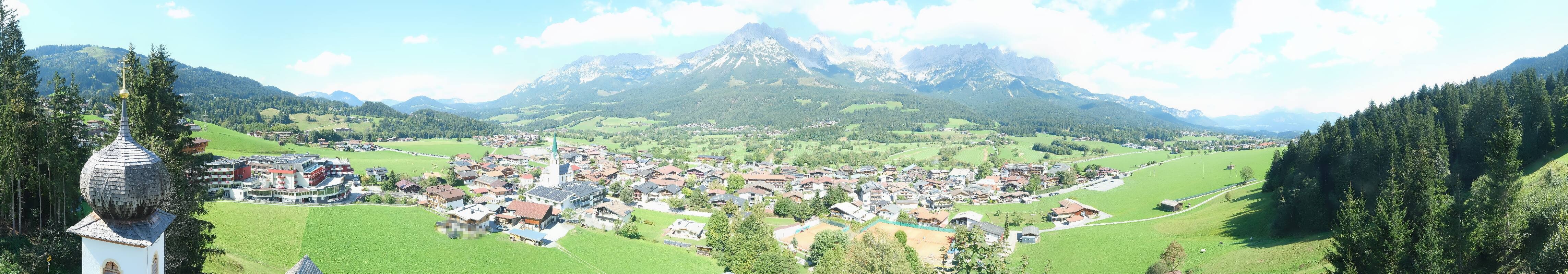 Archiv Foto Webcam Ellmau, Wilder Kaiser
