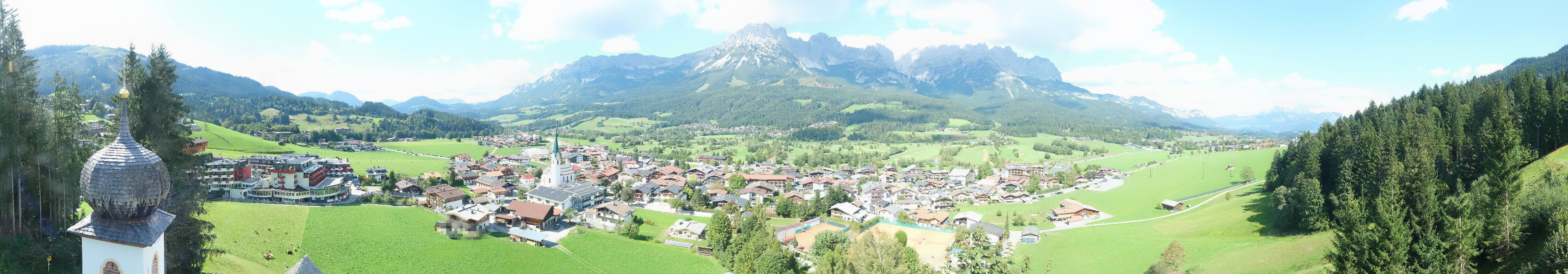 Archiv Foto Webcam Ellmau, Wilder Kaiser