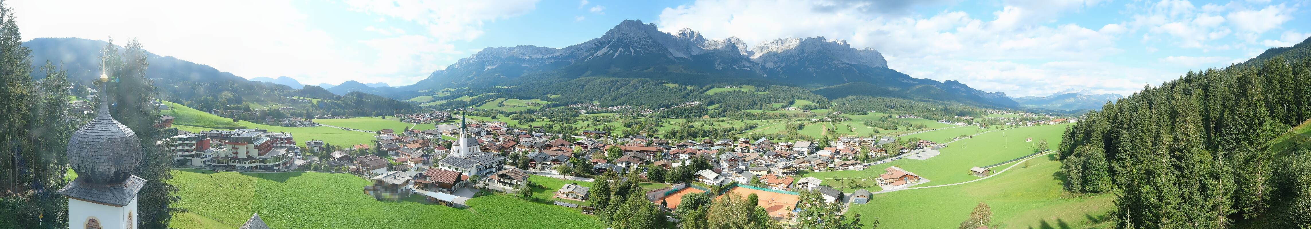 Archiv Foto Webcam Ellmau, Wilder Kaiser