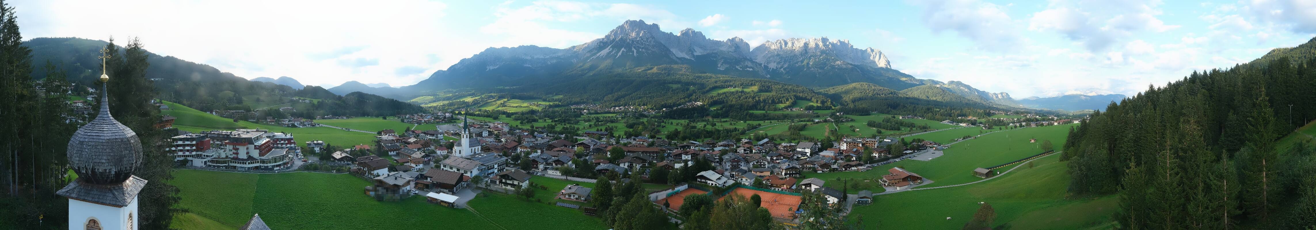 Archiv Foto Webcam Ellmau, Wilder Kaiser