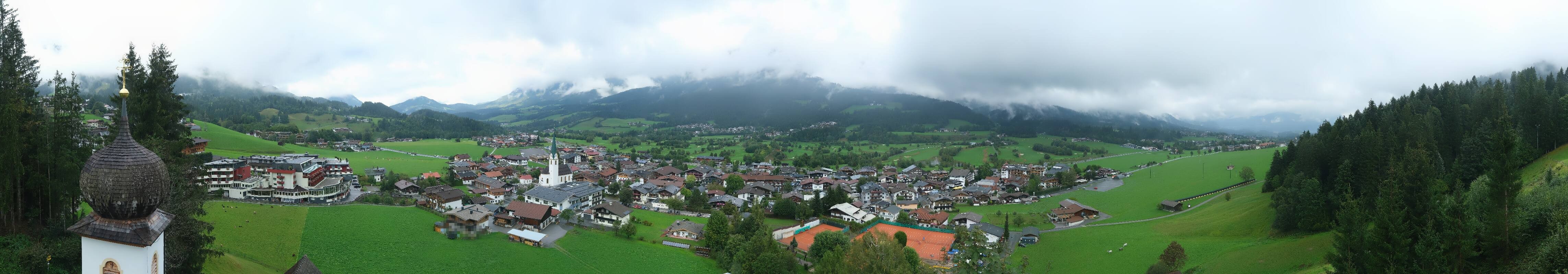 Archiv Foto Webcam Ellmau, Wilder Kaiser