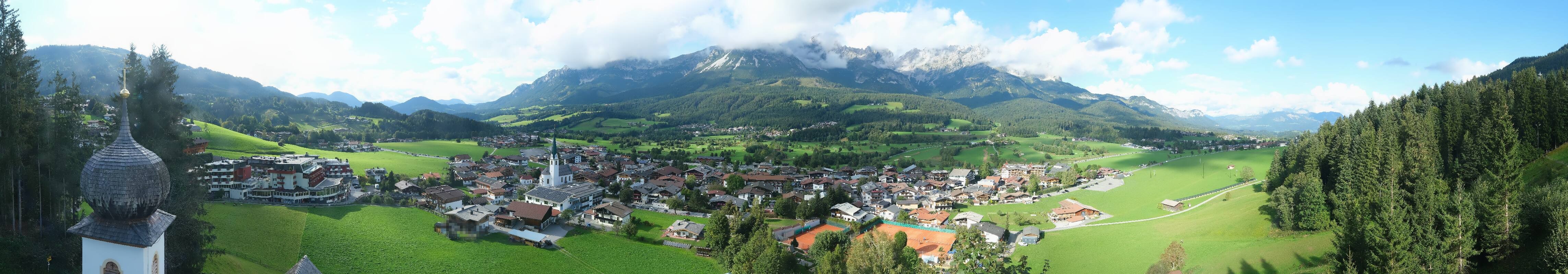 Archiv Foto Webcam Ellmau, Wilder Kaiser