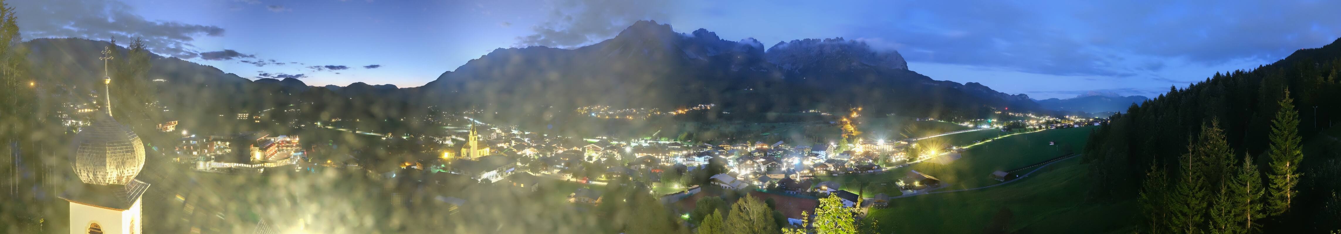 Archiv Foto Webcam Ellmau, Wilder Kaiser