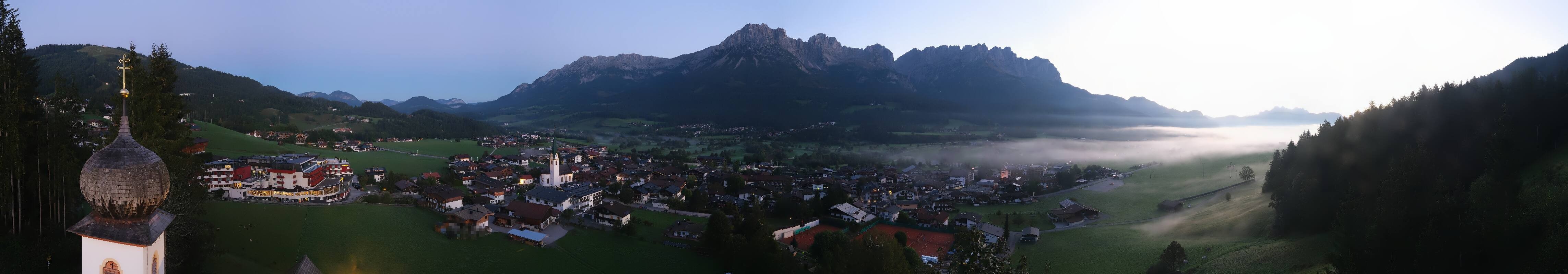 Archiv Foto Webcam Ellmau, Wilder Kaiser