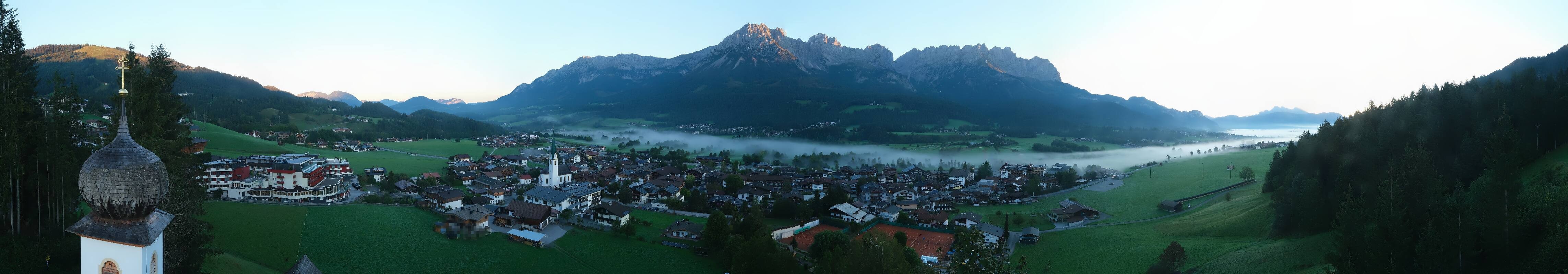 Archiv Foto Webcam Ellmau, Wilder Kaiser