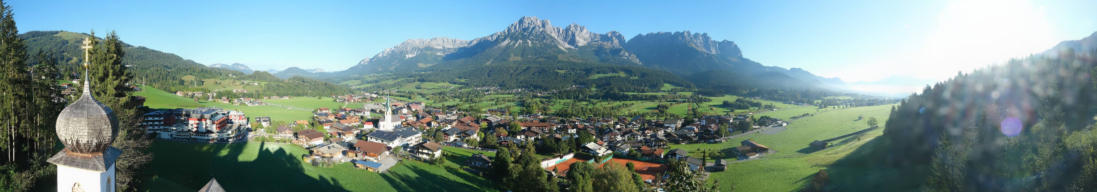 Archiv Foto Webcam Ellmau, Wilder Kaiser