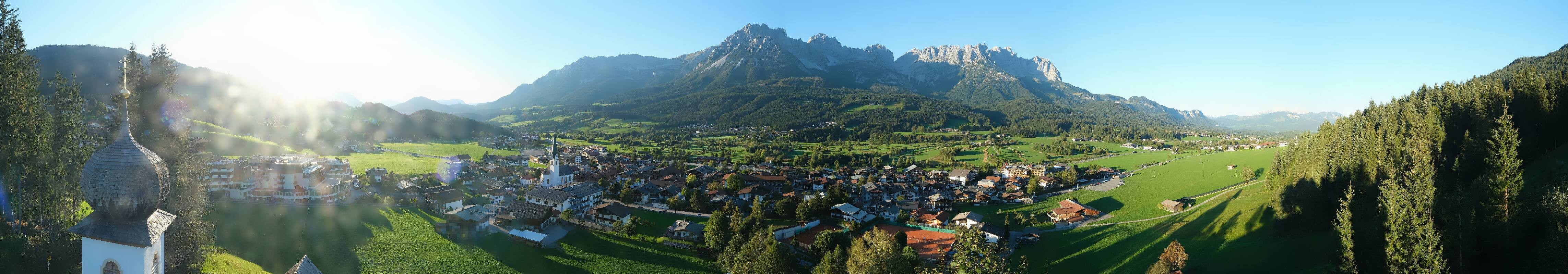 Archiv Foto Webcam Ellmau, Wilder Kaiser