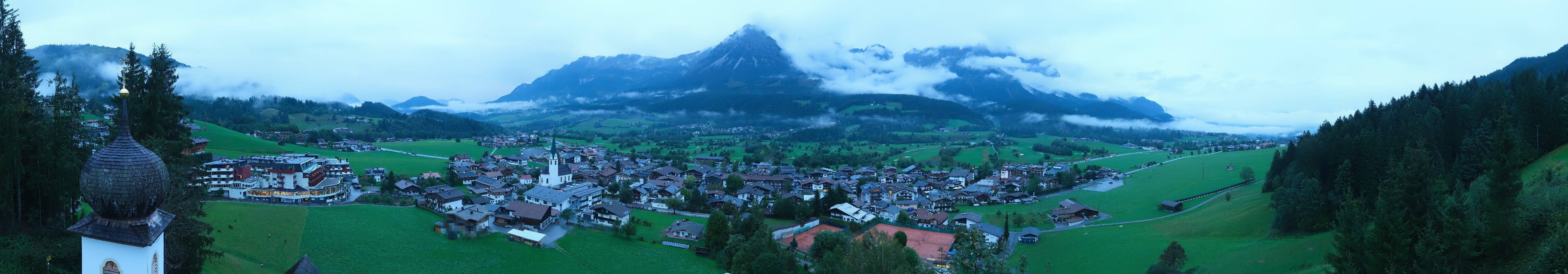 Archiv Foto Webcam Ellmau, Wilder Kaiser