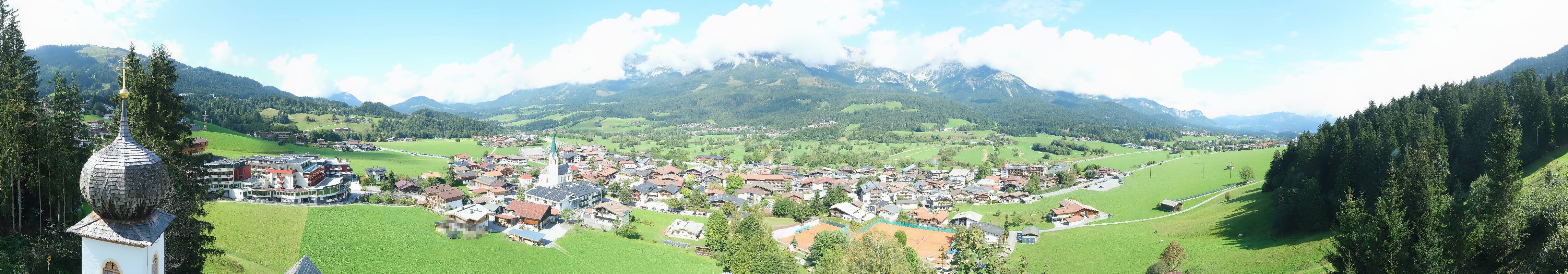 Archiv Foto Webcam Ellmau, Wilder Kaiser