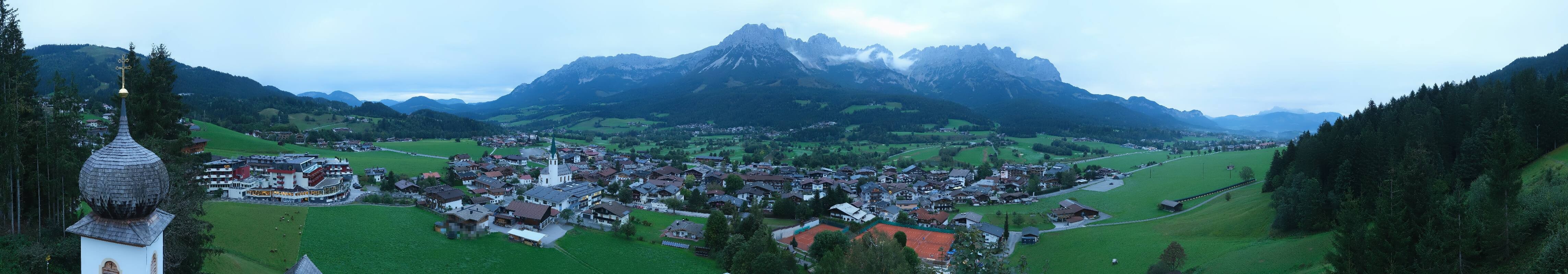 Archiv Foto Webcam Ellmau, Wilder Kaiser