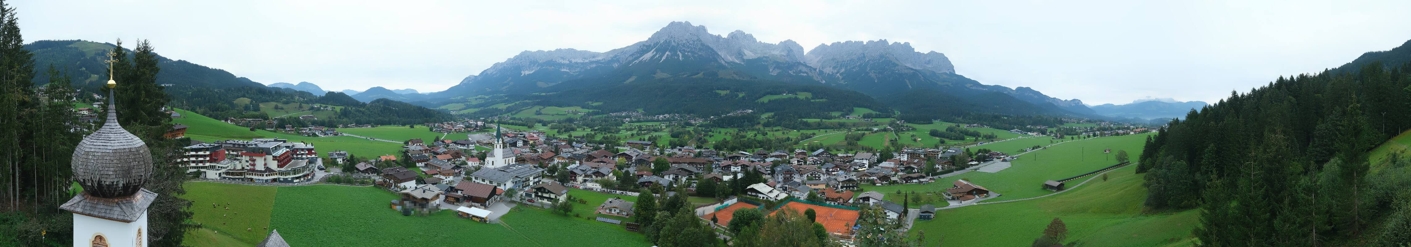Archiv Foto Webcam Ellmau, Wilder Kaiser