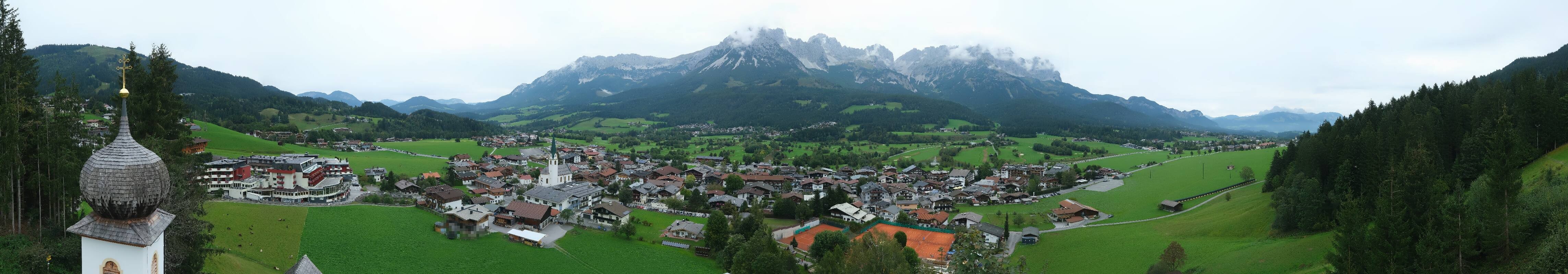 Archiv Foto Webcam Ellmau, Wilder Kaiser