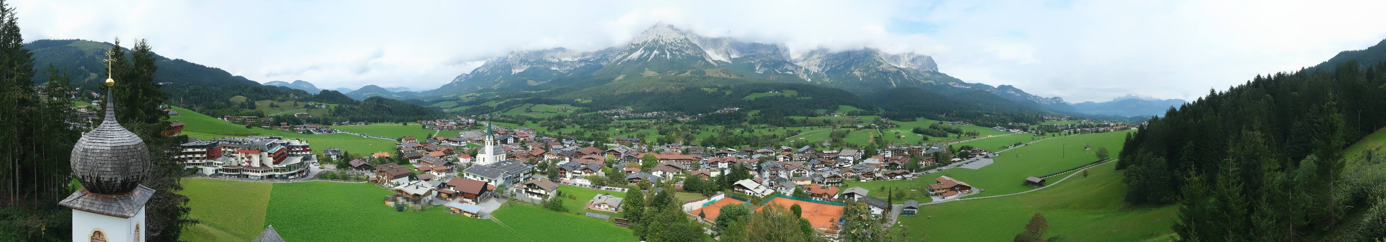 Archiv Foto Webcam Ellmau, Wilder Kaiser