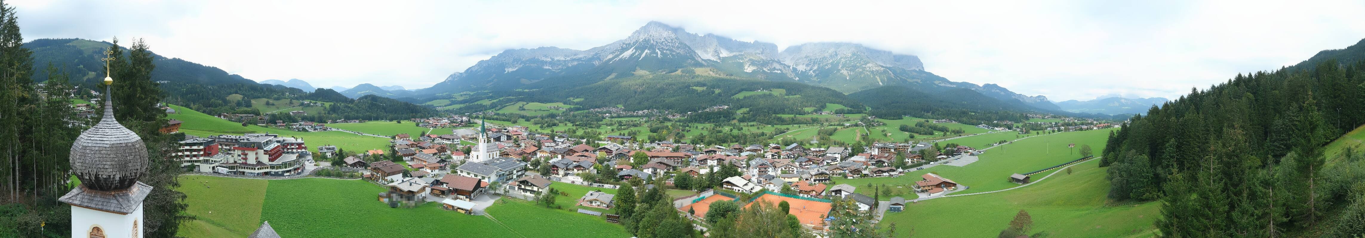 Archiv Foto Webcam Ellmau, Wilder Kaiser