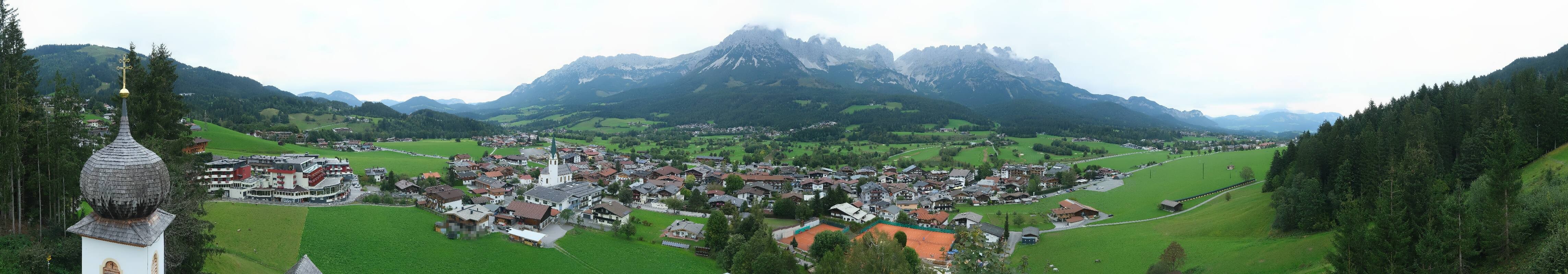 Archiv Foto Webcam Ellmau, Wilder Kaiser