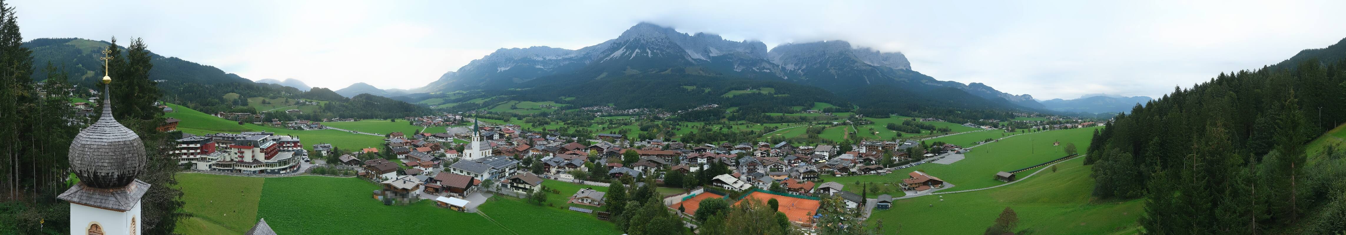 Archiv Foto Webcam Ellmau, Wilder Kaiser