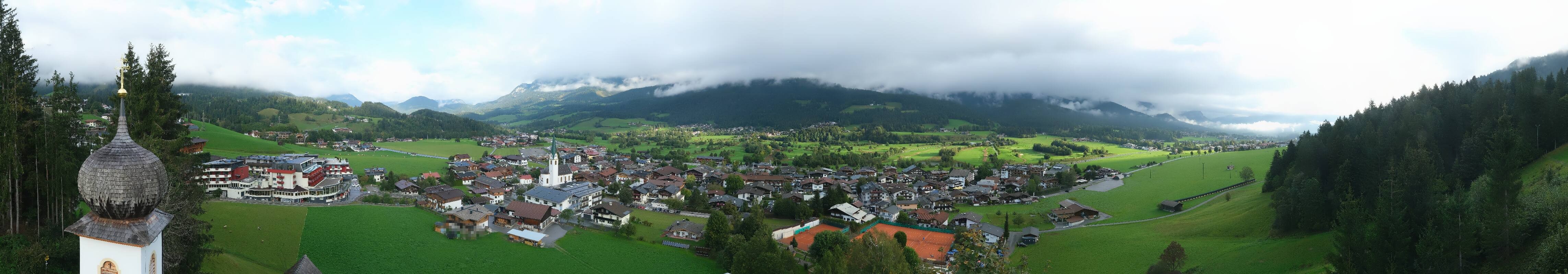 Archiv Foto Webcam Ellmau, Wilder Kaiser