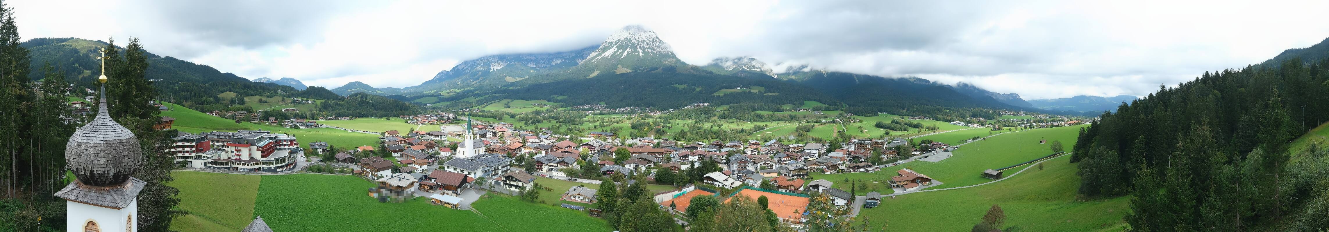 Archived image Webcam Ellmau, mountain range Wilder Kaiser