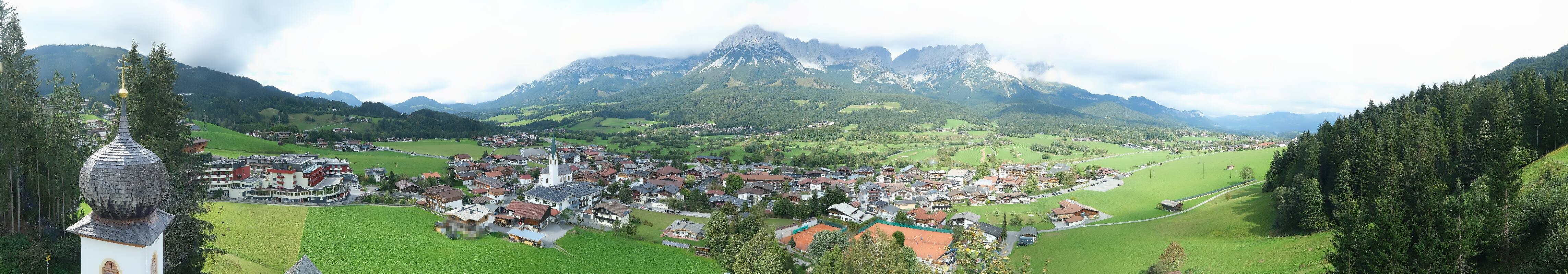 Archiv Foto Webcam Ellmau, Wilder Kaiser