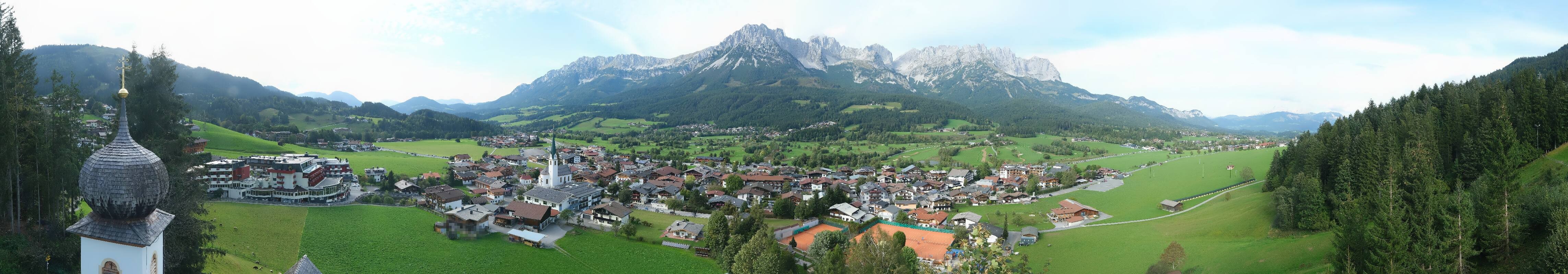 Archiv Foto Webcam Ellmau, Wilder Kaiser