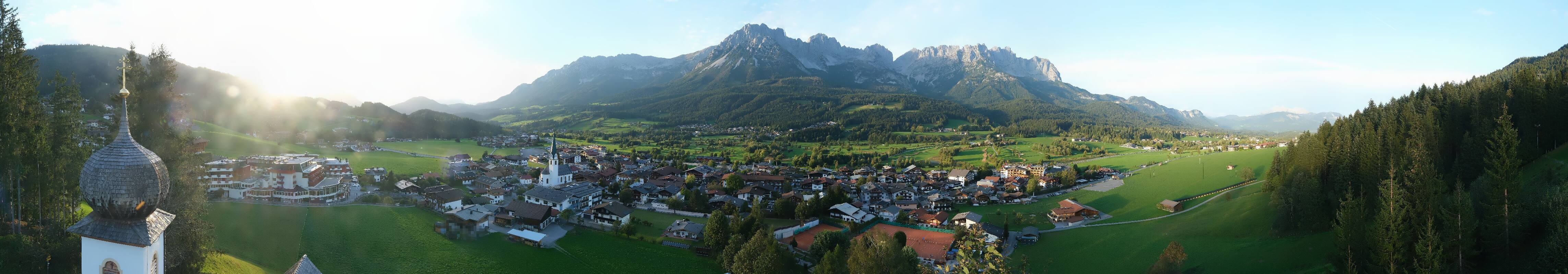 Archiv Foto Webcam Ellmau, Wilder Kaiser
