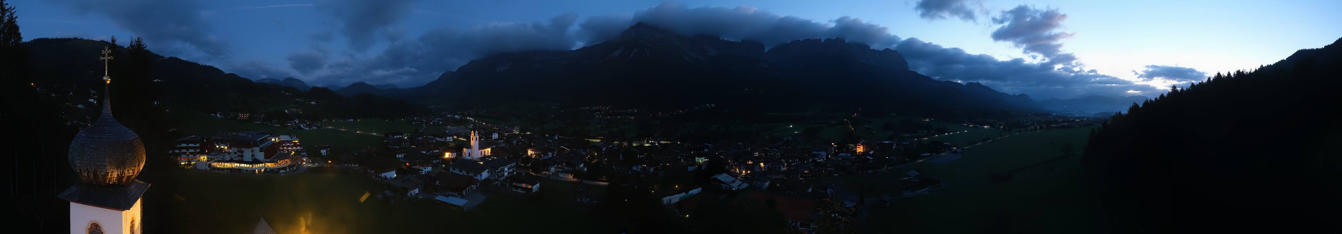 Archiv Foto Webcam Ellmau, Wilder Kaiser