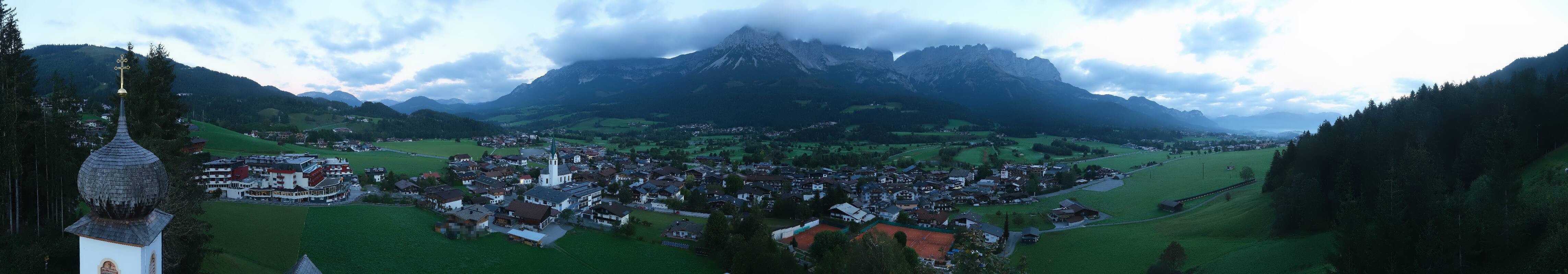 Archiv Foto Webcam Ellmau, Wilder Kaiser