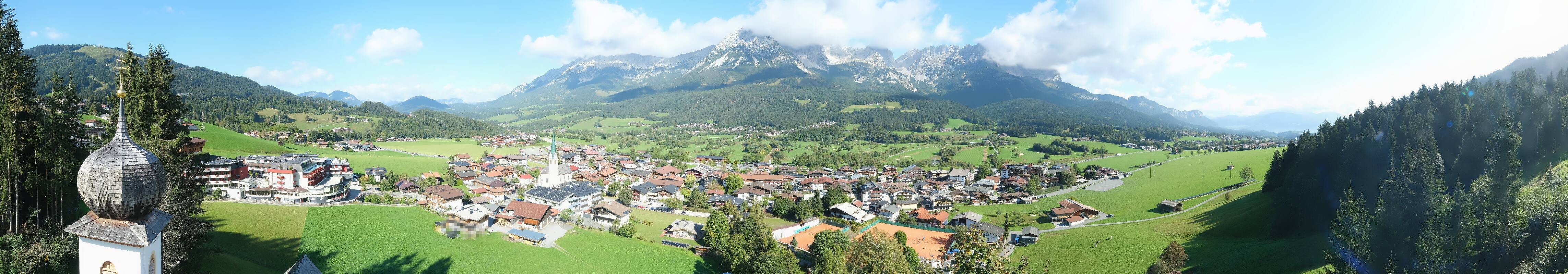 Archiv Foto Webcam Ellmau, Wilder Kaiser