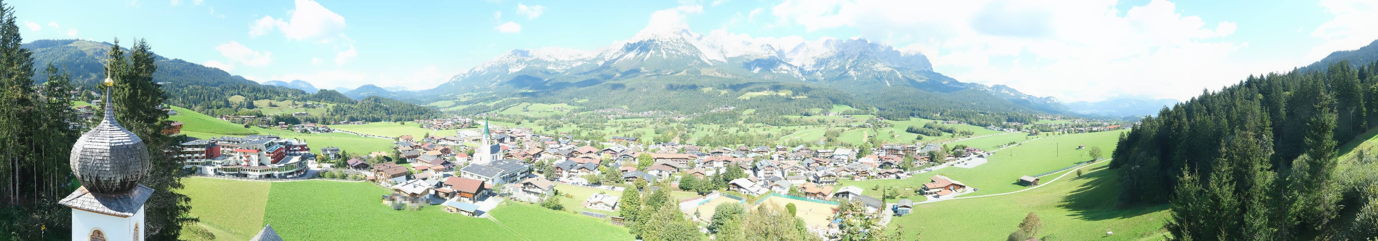 Archiv Foto Webcam Ellmau, Wilder Kaiser