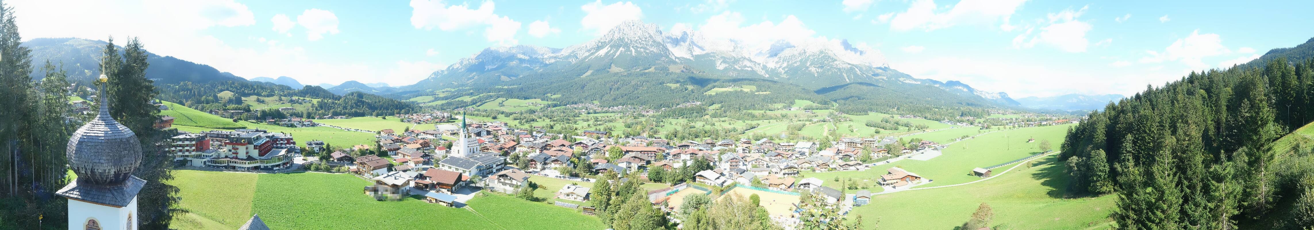 Archiv Foto Webcam Ellmau, Wilder Kaiser