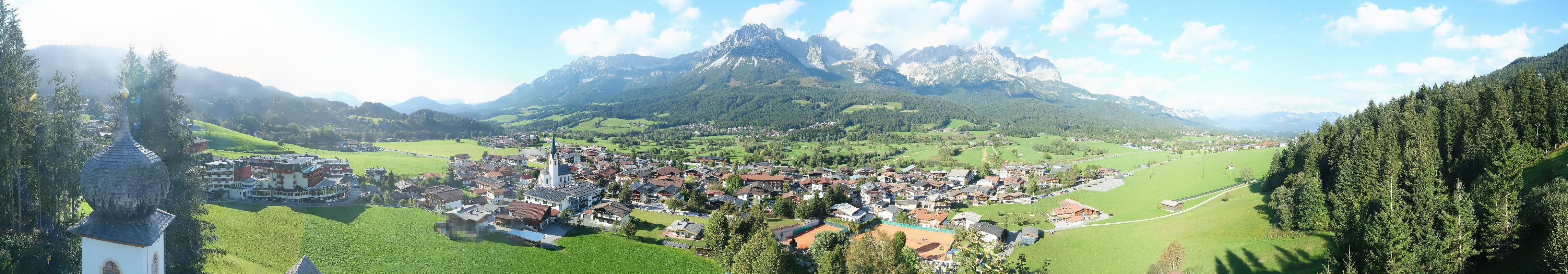 Archiv Foto Webcam Ellmau, Wilder Kaiser