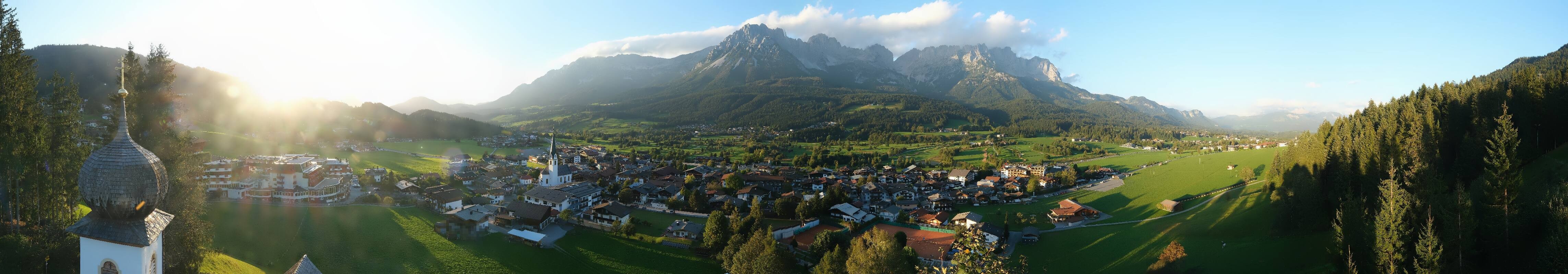 Archiv Foto Webcam Ellmau, Wilder Kaiser