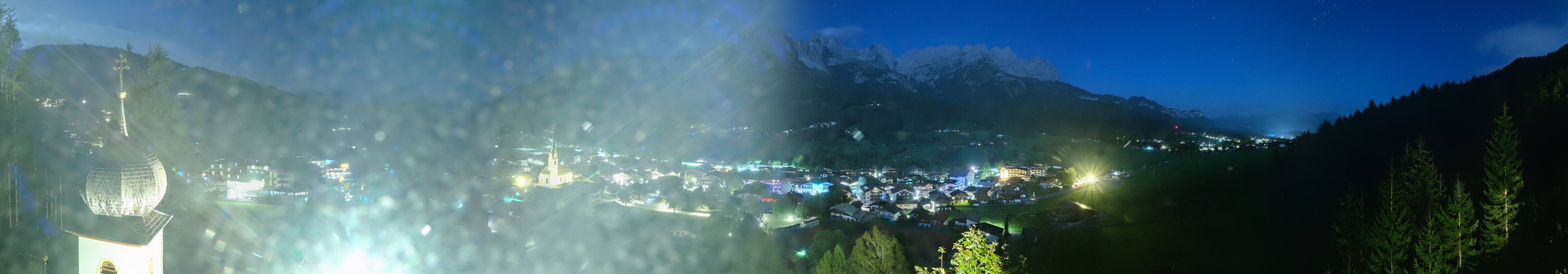 Archived image Webcam Ellmau, mountain range Wilder Kaiser