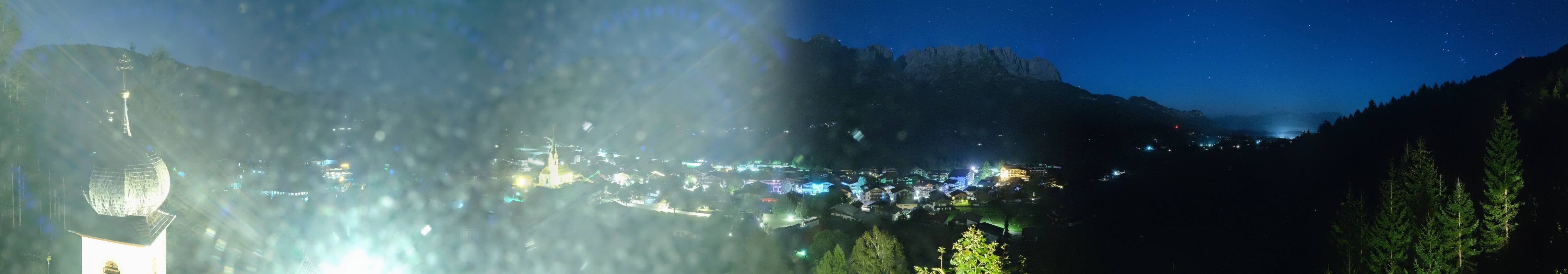 Archived image Webcam Ellmau, mountain range Wilder Kaiser