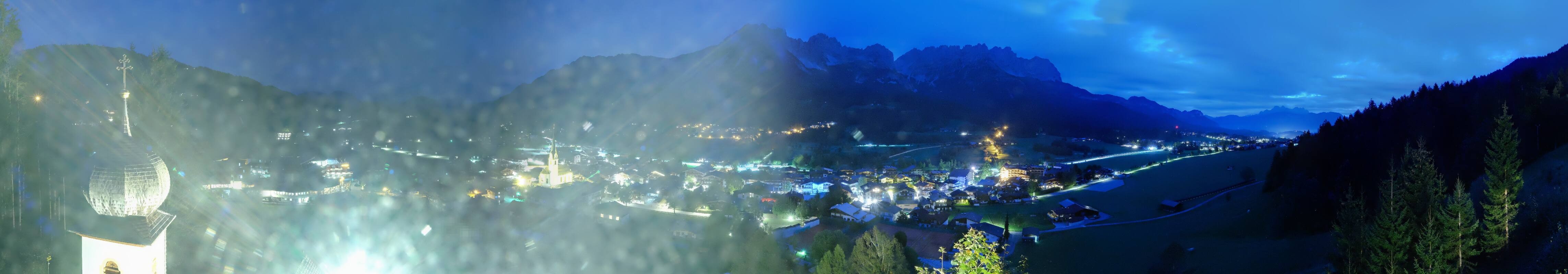 Archived image Webcam Ellmau, mountain range Wilder Kaiser